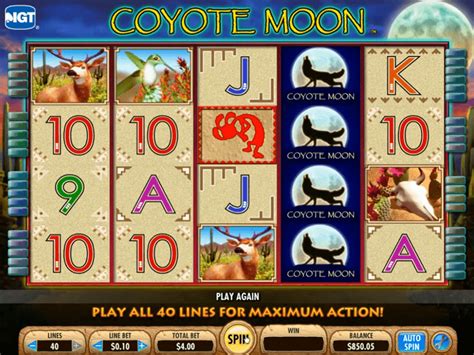 free coyote moon slots online